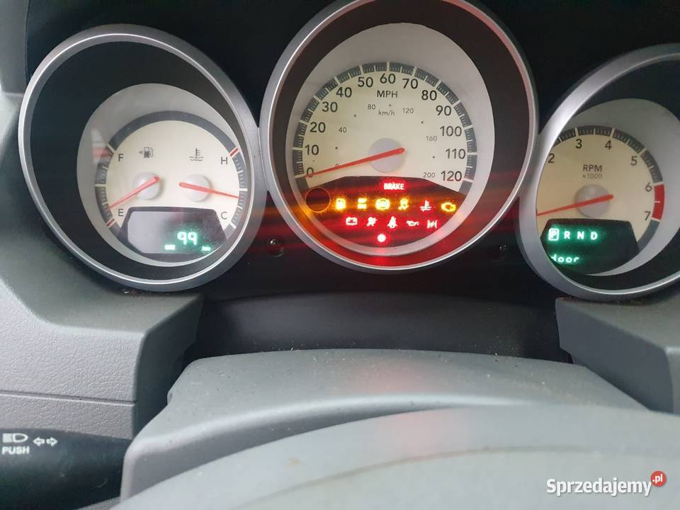 Dodge Grand Caravan 40 l2008r Benzyna z nieuszkodzony Warszawa
