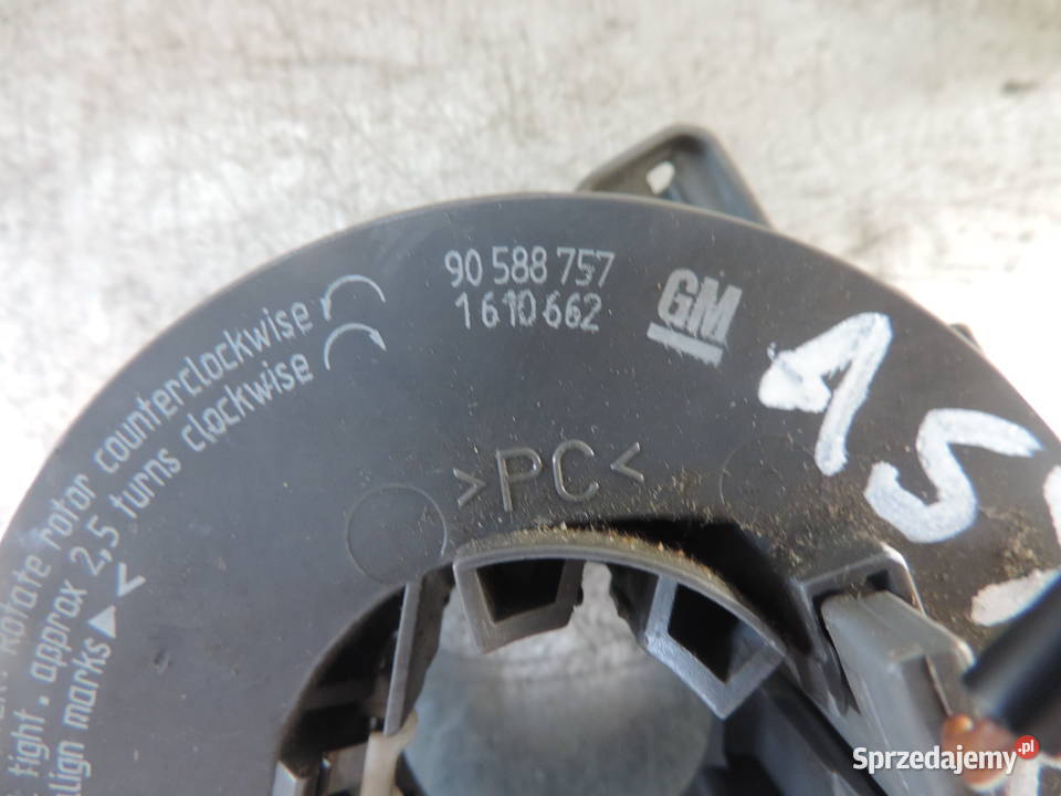 OPEL ASTRA 2 G TAŚMA ZWIJAK PODUSZKI GM90588757 wyposażenie elektryczne