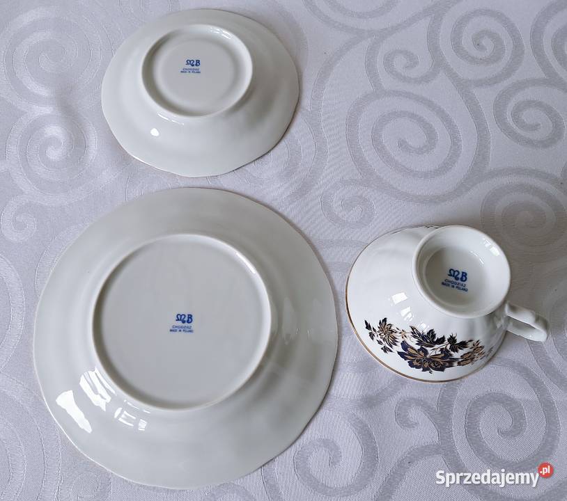 Trio porcelanowe Chodzież filiżanka spodek Strzelce Krajeńskie sprzedam