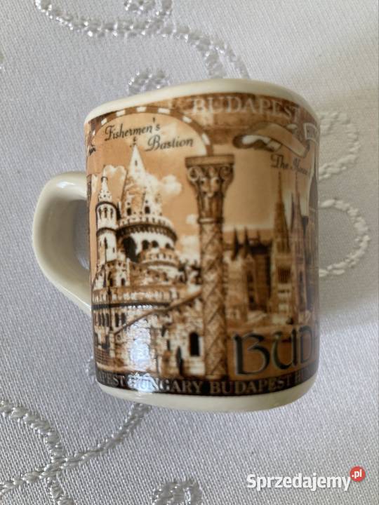 Kubek Ceramiczny Mini Kebeczek Vintage Kubki Wyposażenie wnętrz śląskie