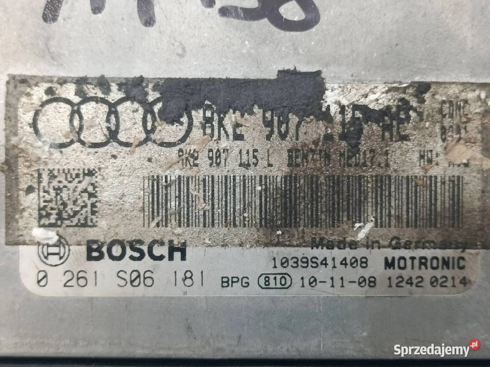 Audi A4 A5 20 TFSI STEROWNIK KOMPUTER SILNIKA wielkopolskie Przemęt