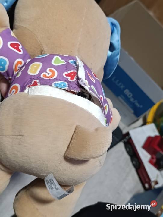 interaktywna pluszowa zabawka edukacyjna Fisher Poznań