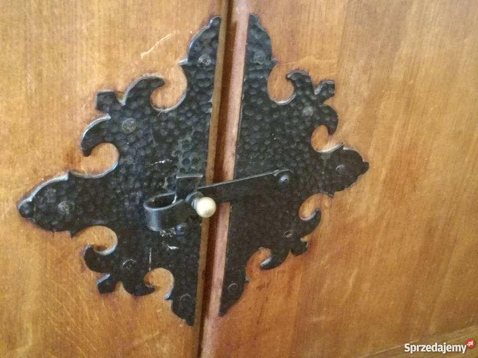 Stara komoda drewniana z okuciami kujawsko-pomorskie