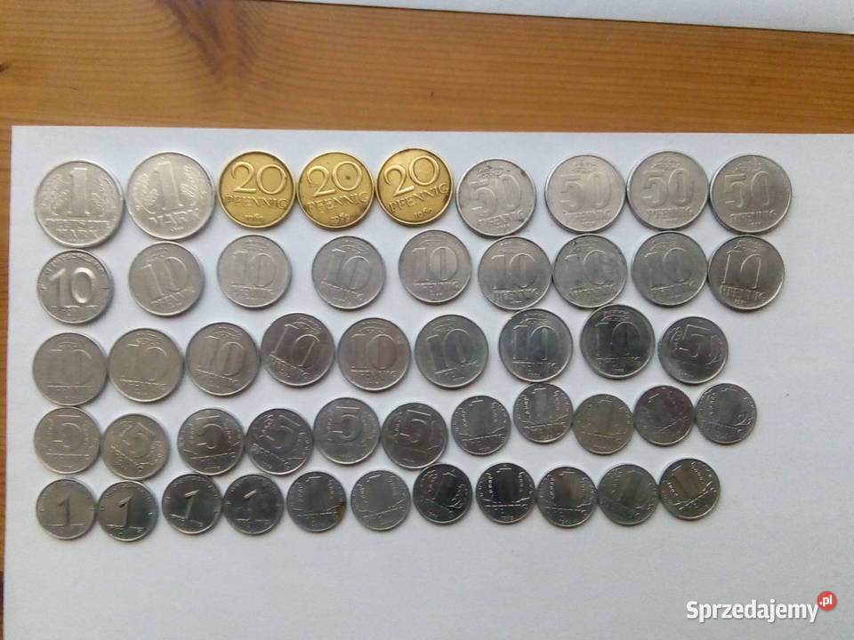 Monety NRD 49 sztuk Warszawa