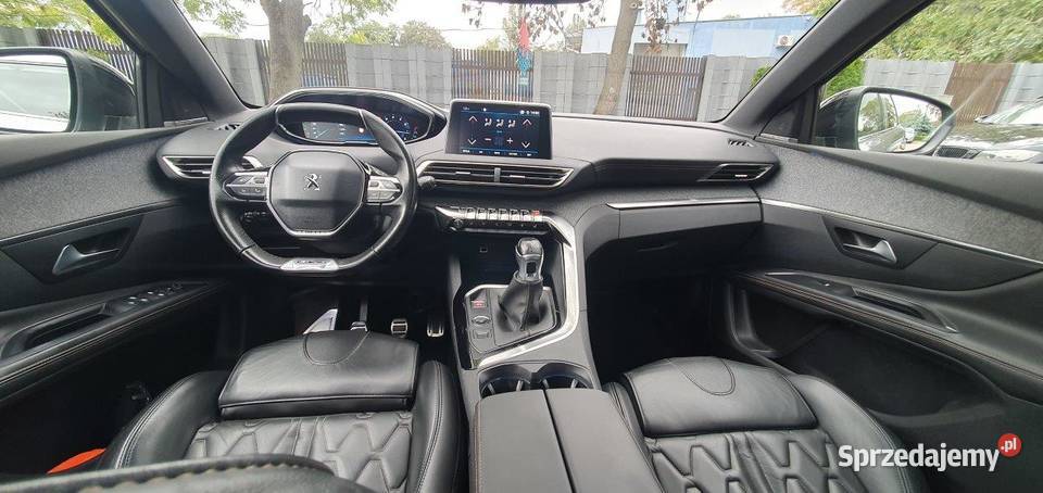 Peugeot 5008 GT LINE 2018 najbogatsza wersja asystent pasa ruchu 5008 Wrocław