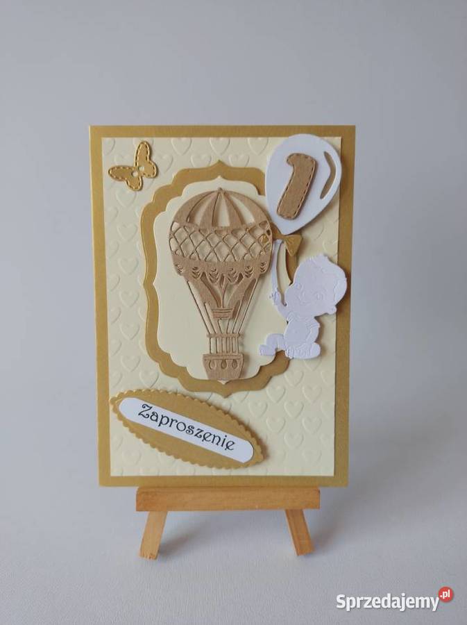 ZAPROSZENIA URODZINYROCZEK WZ7 C6 Rękodzieło wielkopolskie Poznań sprzedam