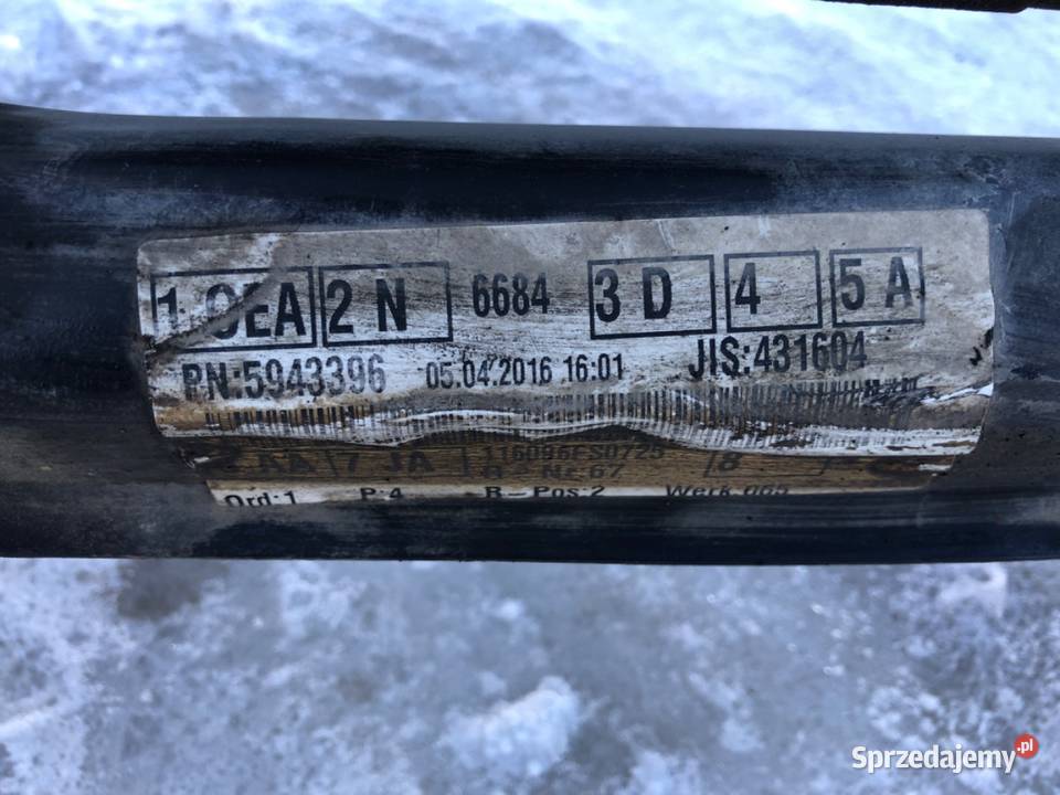 BELKA POD SILNIK VW CARFTER 30 35 20 136 podkarpackie