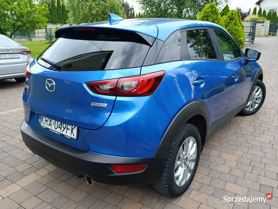 Mazda CX3 grzane fotele zadbana nowe opony małopolskie Dulowa