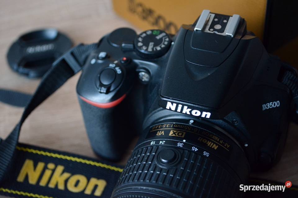 Nikon D3500 i obiektyw 18140mm VR śląskie Gliwice