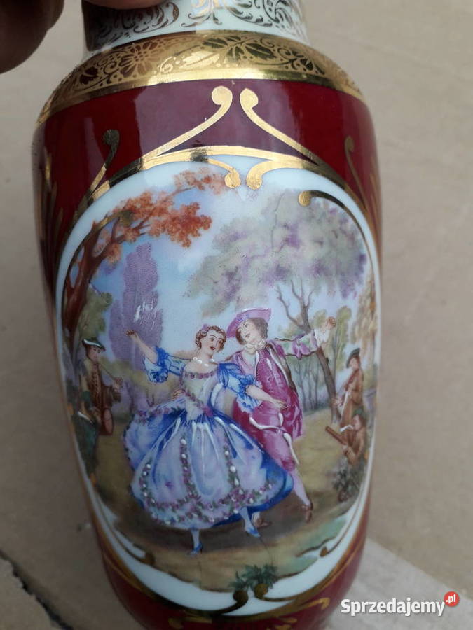 Romantyczny wazon Limoges
