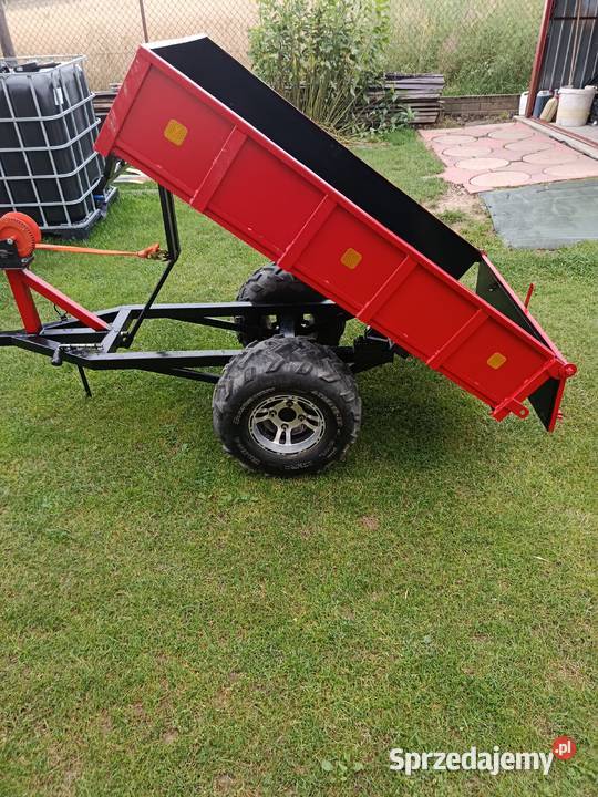 Przyczepka wywrotka do quada 150x100x25 Wielopole Skrzyńskie