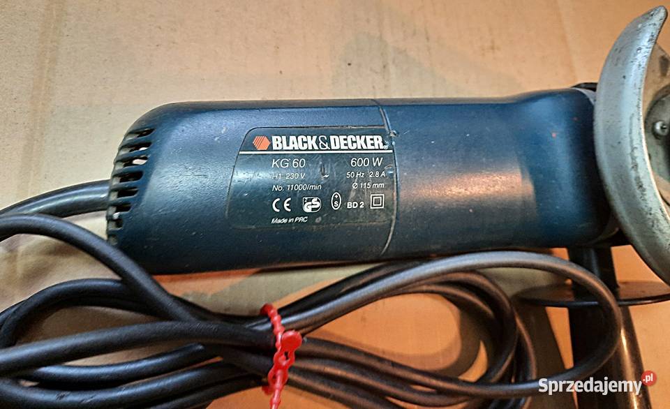 Szlifierka kątowa Black Decker fi 115 mm 600 W Ostrów Wielkopolski