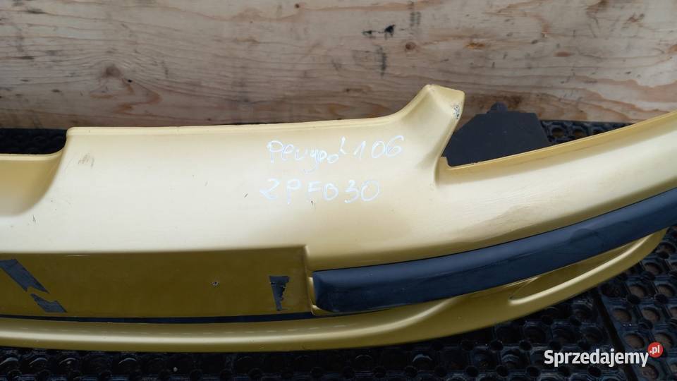 PEUGEOT 106 ZDERZAK PRZÓD EDX Zbierkowo