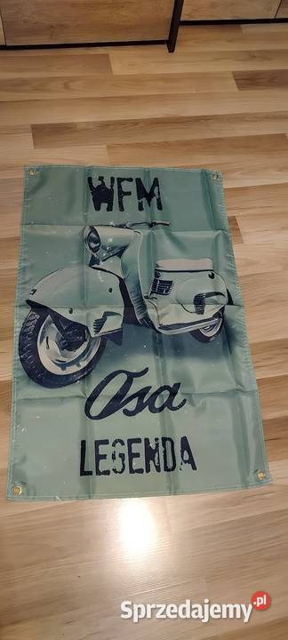 Tarpan FSR baner 90x60 mocny materiał Nysa kadet Gniezno