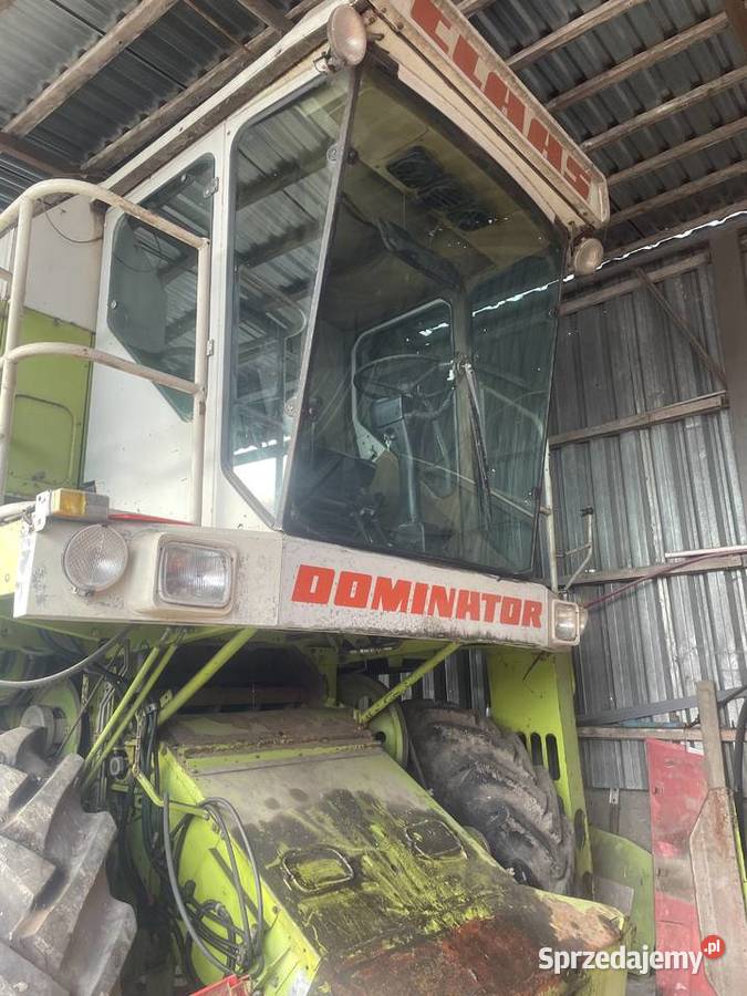 Kombajn claas Dominator 78s Claas wielkopolskie Kamieniec