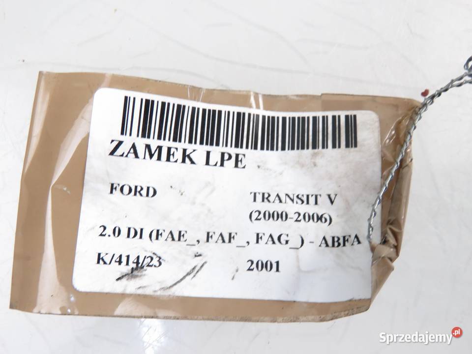 ZAMEK LEWY PRZEDNI FORD TRANSIT V YC1AV21813BK Zamki, wkładki i kluczyki