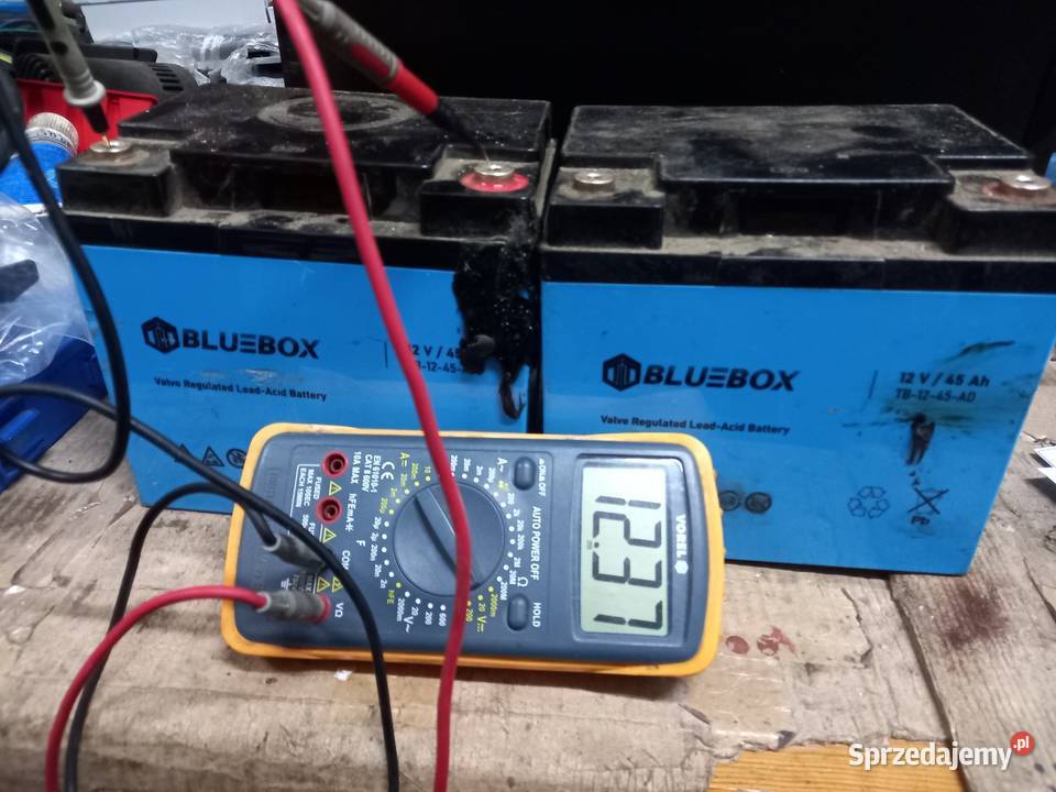Akumulator żelowy 2x 12v 45ah Sadlinki