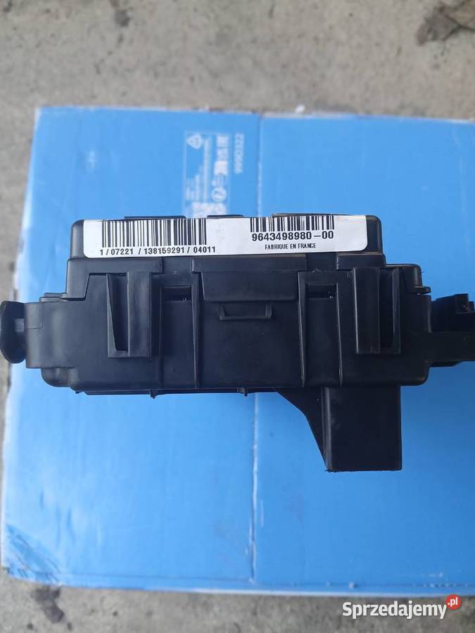 Skrzynka bezpieczników BSM b2 berlingo partner Skrzynki bezpieczników