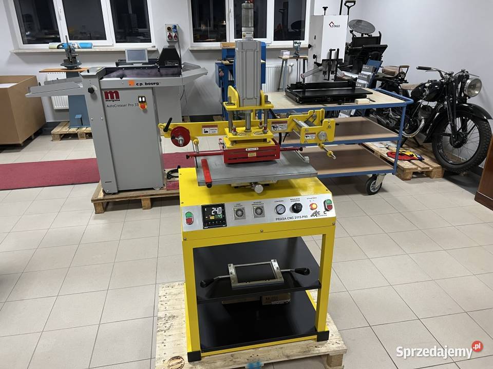 Złociarka CNC 2115P80 prasa do hotstampingu
