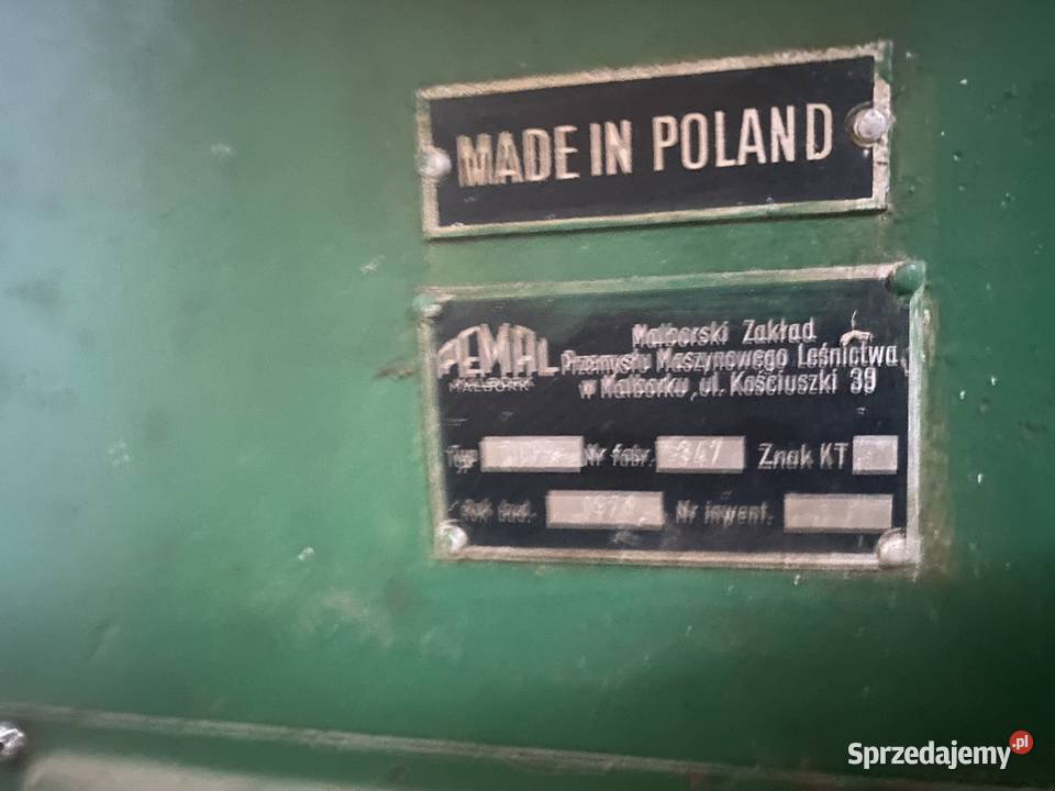Ostrzałka do noży i frezów Pemal Pozostałe Olkusz