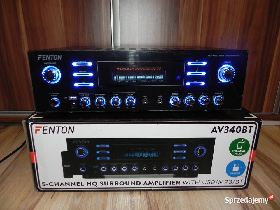 Wzmacniacz Fenton AV340BT z Bluetooth USB i Olkusz