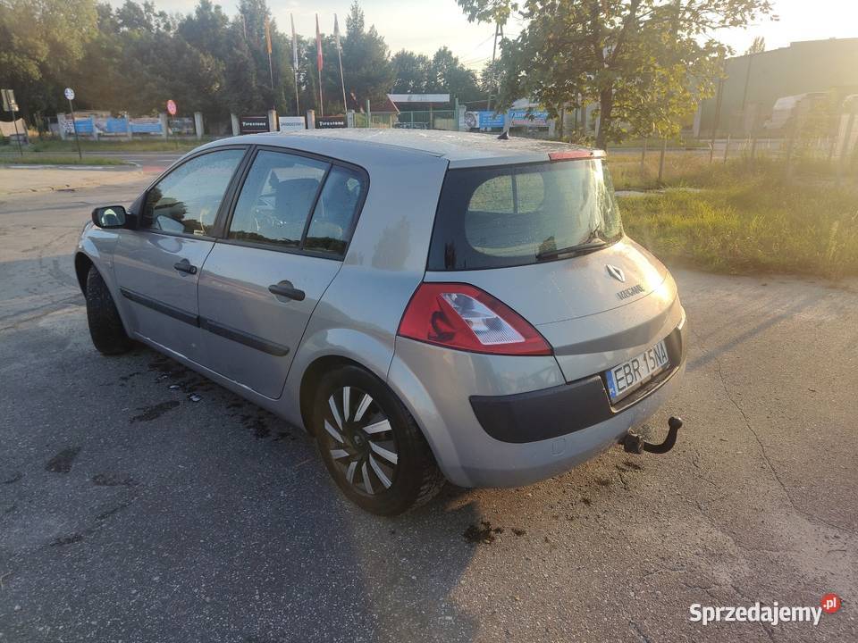 Renault Megane 2 14 16v LPG klima Długie opłaty 1400cm3 Łódź