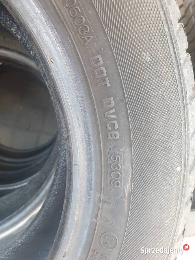 4 sztuki opon 17565 R14 5 mm bieżnika Dobre Miasto