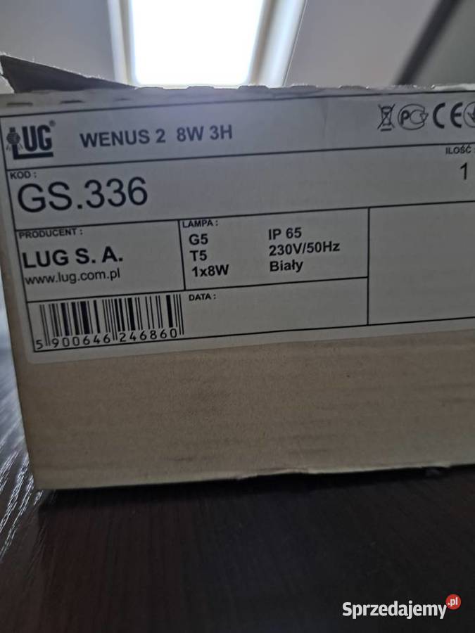 WENUS2 8W 3H IP65 OPRAWA AWARYJNA Oprawy i oczka Tomaszów Mazowiecki