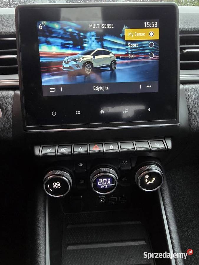 Sprzedam Renault Captur II 13 TCe Intens Mild pierwszy właściciel wielkopolskie Kłodawa sprzedam