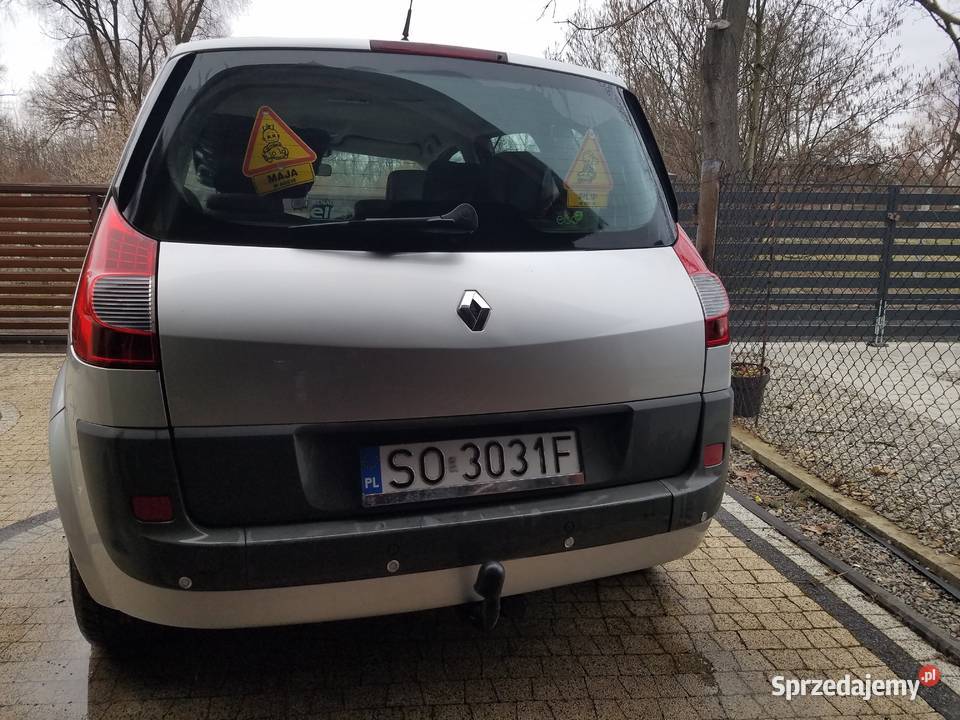 Renault Scenic II 15dci 2007r tempomat Navi nowe aluminiowe felgi Sosnowiec