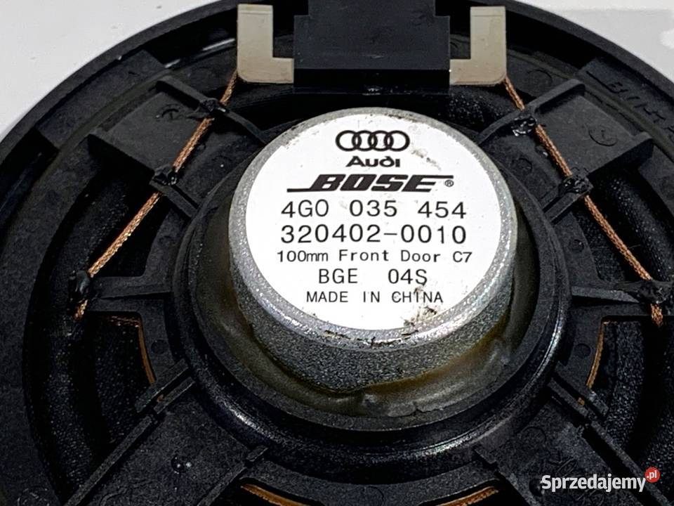 GŁOŚNIKI KOMPLET AUDI A7 4G 4G8035297A Hatchback osobowe