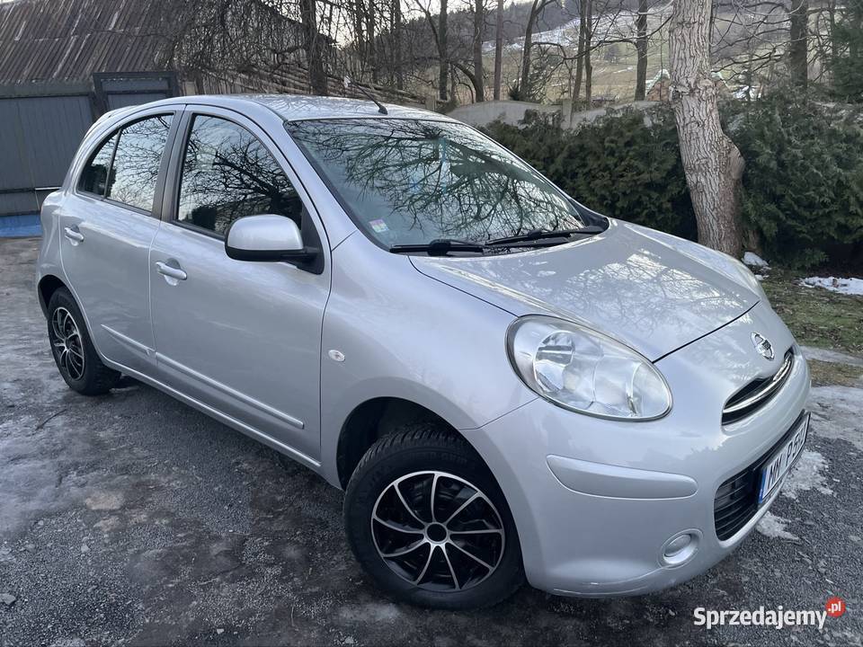 Nissan Micra Ateca 2012 12 Benz 80 5drzwi klima lakier metallic dolnośląskie sprzedam