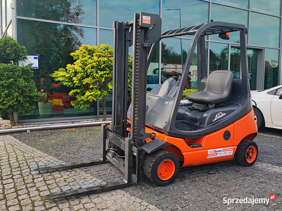 Wózek widłowy Linde H18T03 LPG 18 t 2001 Kęty sprzedam