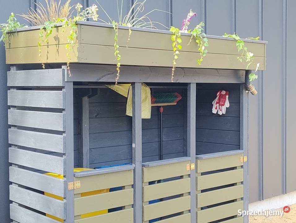 Wiata śmietnikowa osłana na kosze sprzedam