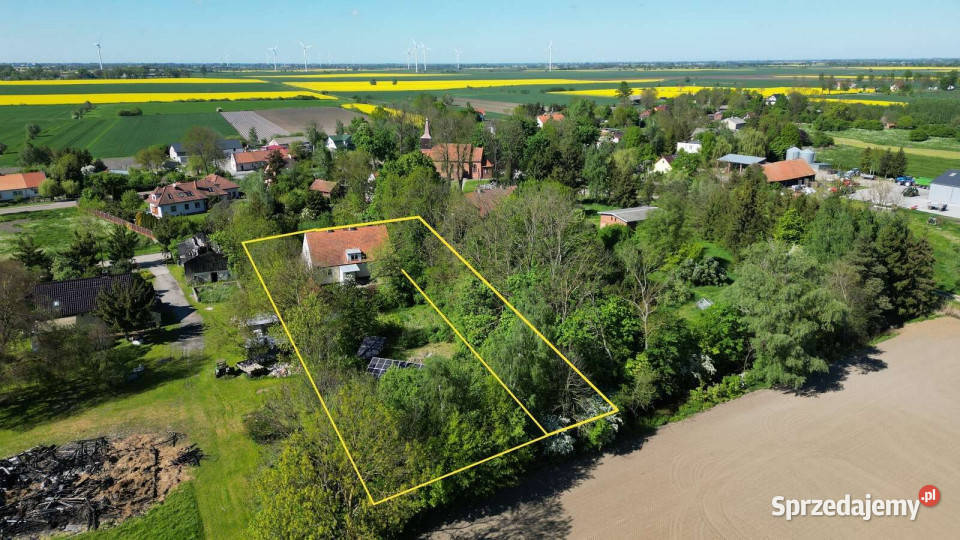 Dom z dużą działką koło Malborka sprzedam