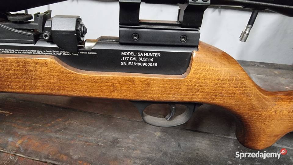 Wiatrówka Umarex FUSION I w drewnianej osadzie Sport i Wypoczynek Lyski