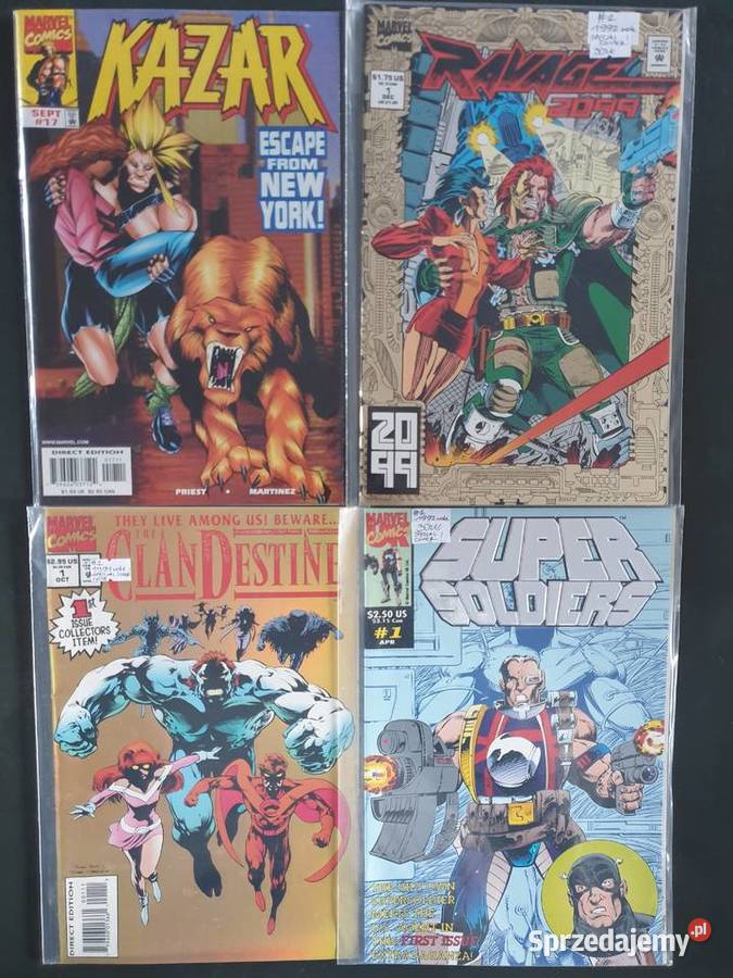 Kolekcja 28 oryginalnych komiksów USA Komiksy Gdynia