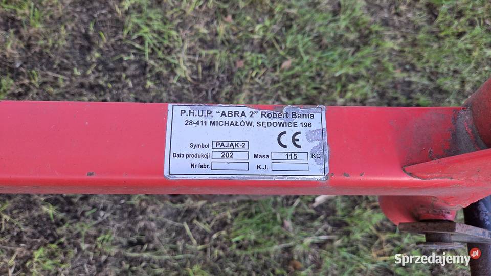 Przetrząsarka do siana pająk