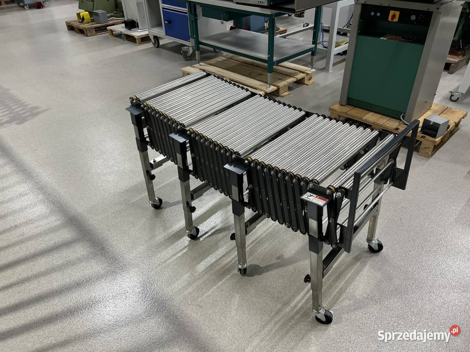 Przenośnik rolkowy rozsuwany nożycowy 500x50 Produkcja Radom