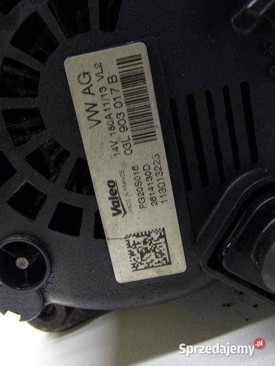ALTERNATOR 03L903017B 20 TDI AUDI A4 B8 A5 8T A6