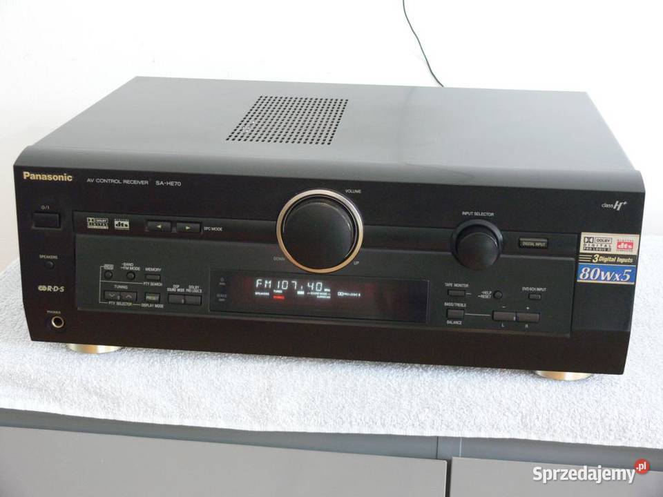 Amplituner Panasonic SAHE70 sprawny WYSYŁKA Kraków
