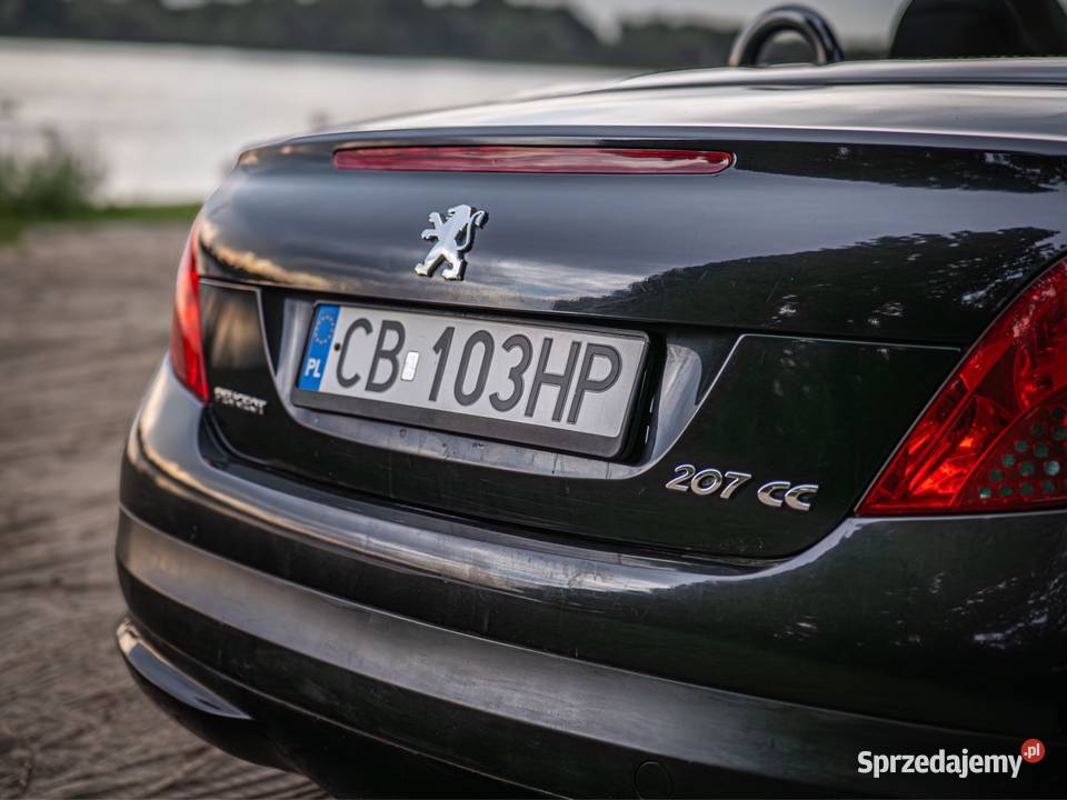 Peugeot 207cc 2008r 16 benzyna Kabriolet Inowrocław