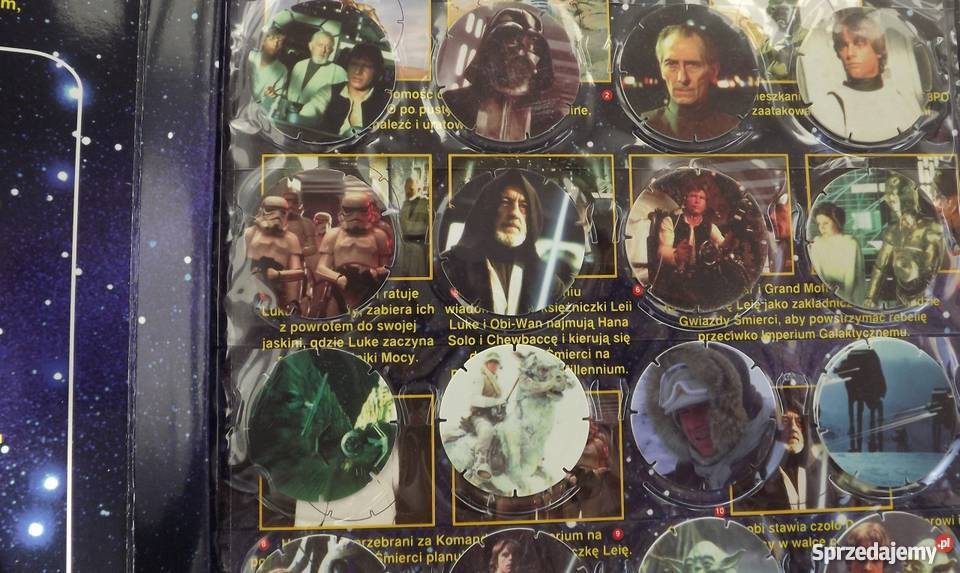 Tazo Star Wars Albumy Unikat kujawsko-pomorskie Bydgoszcz