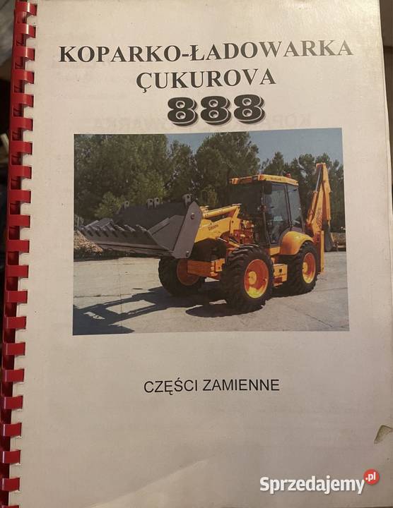 Katalog części zamienne koparkoładowarka Biczyce Górne sprzedam