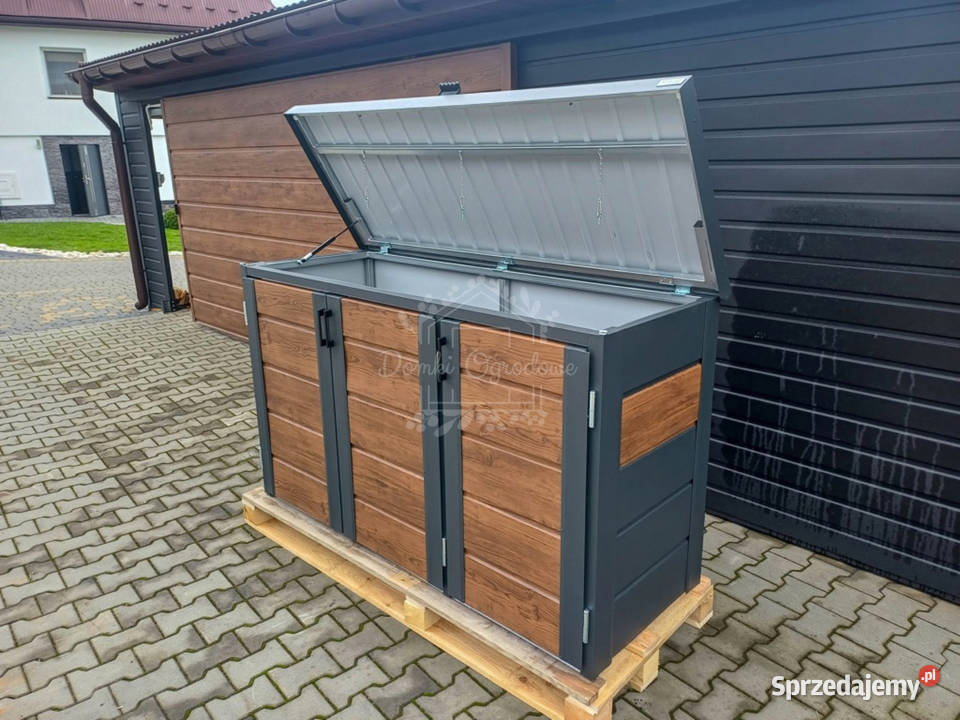 Zabudowa koszy na śmieci wiata śmietnikowa Ruda Śląska sprzedam