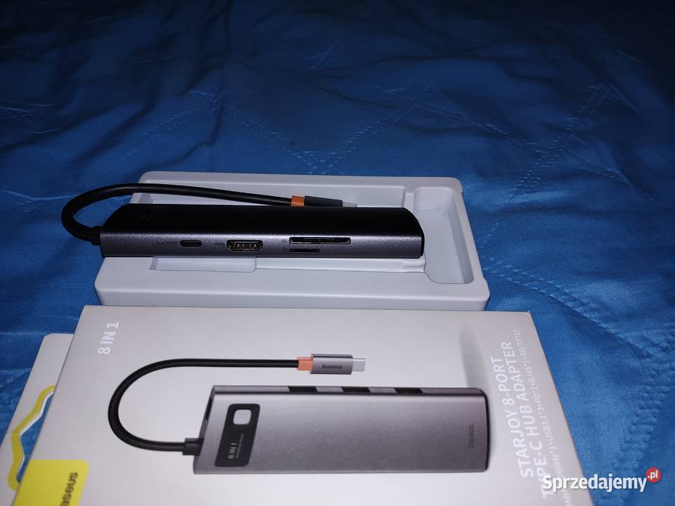 Hub 8in1 Baseus do laptopów usbc Nowa Sól sprzedam