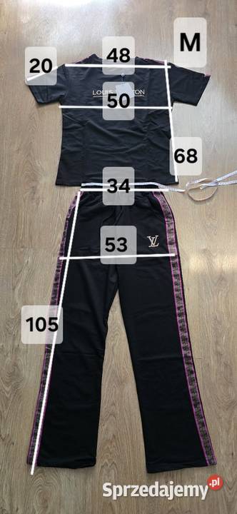Wypredaz stylowy damski dres SML XL z Turcji czarny Świebodzin