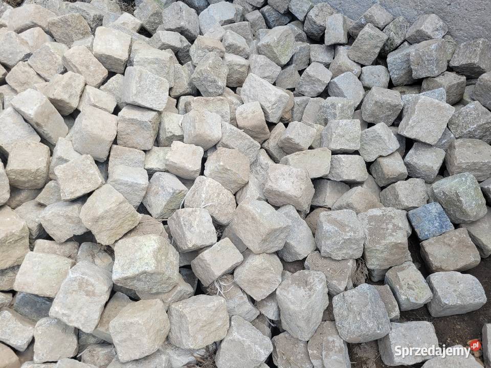 Kostka granitowa rozbiórkowa starobruk 350 tona podlaskie Białystok