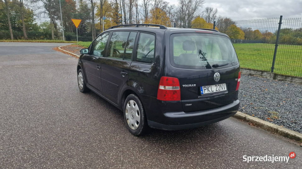 Volkswagen Touran 19 TDi 105 2004r Klima 1wł 12 4/5 łódzkie Pabianice sprzedam