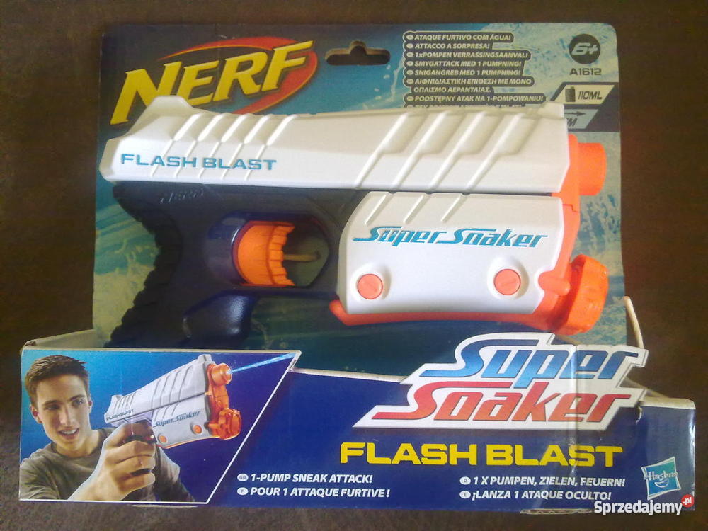 Dwa NERFY Nerf thunderstorm i Nerf Soaker Flash Bielsko-Biała